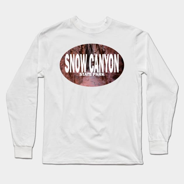 Snow Canyon State Park Long Sleeve T-Shirt by stermitkermit